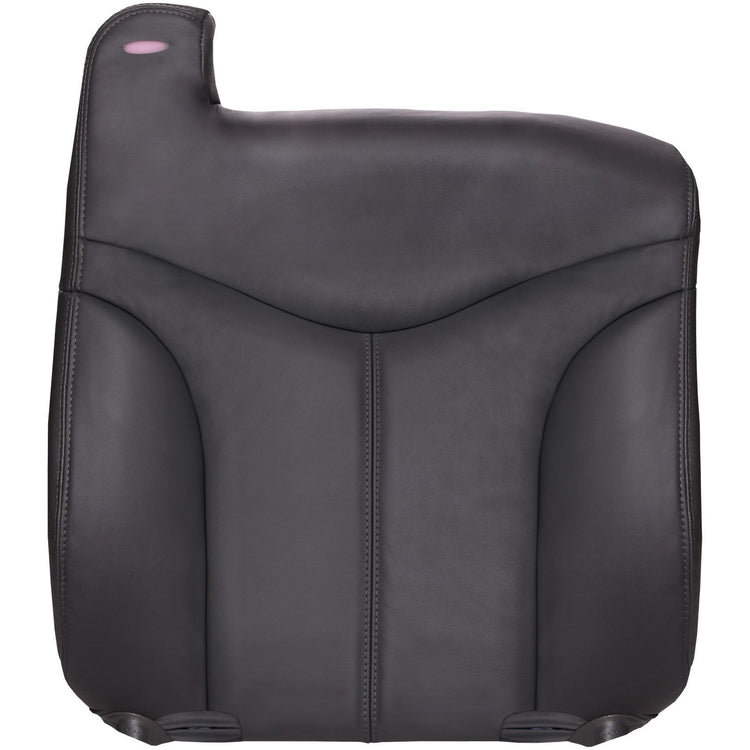 2001 - 2002 GMC Sierra 3500 Extended Cab - Passenger 40 Portion Top Cover with Child Restraints - Graphite - Leather/Vinyl - P2GM