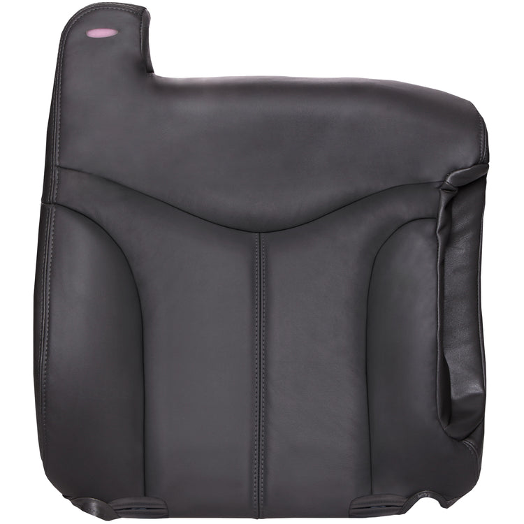 2001 - 2002 GMC Sierra 3500 Extended Cab - Passenger Top Cover with Child Restraints - Graphite - Leather/Vinyl - P2GM