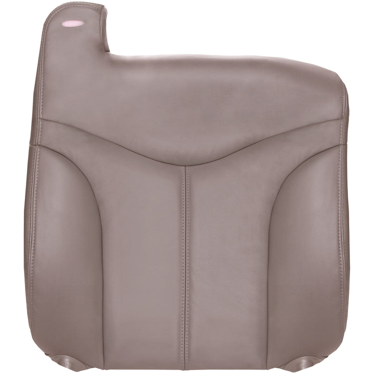 2000 - 2002 GMC Sierra 2500 Regular Cab - Passenger 40 Portion Top Cover - Medium Neutral - Leather/Vinyl - P2GM