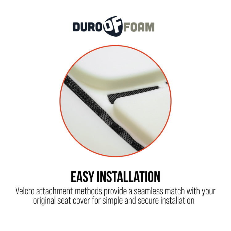 2006 - 2008 Dodge Ram Laramie 1500 Mega Cab - Driver Side Durofoam Replacement Cushion - Bucket or 40/20/40 Seat Style - P1 - Replaces OEM Part # 5183037AA