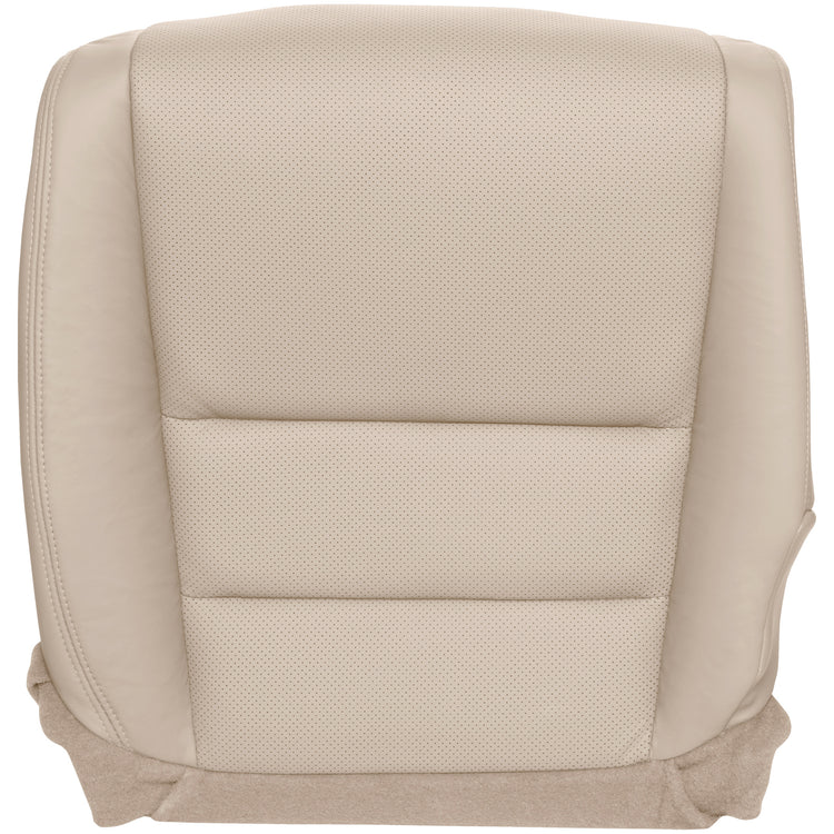 2005-2006 Acura TL - Driver Side Bottom Seat Cover - Parchment Leather/Vinyl, Perforated (FMP)